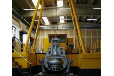 Harvesting Machine Portable River Sand Cutter Suction Pump Dredger